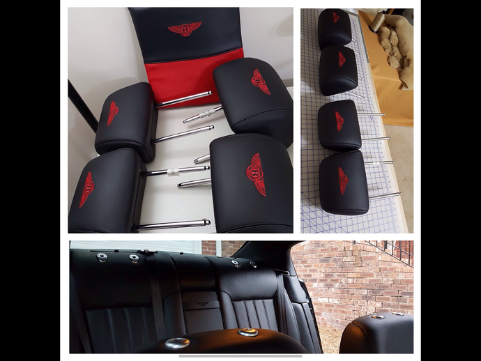 EMBROIDERY ____________On Pause….  Personalized custom embroidery on your aircraft leather seats, head rests, polo shirts, jackets, uniforms, aprons, caps, pillows, towels, robes, blankets and promotional items etc.